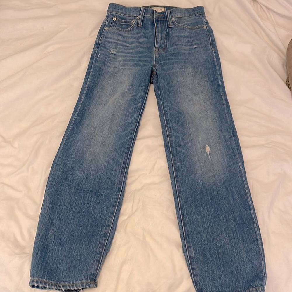 Madewell classic straight jean